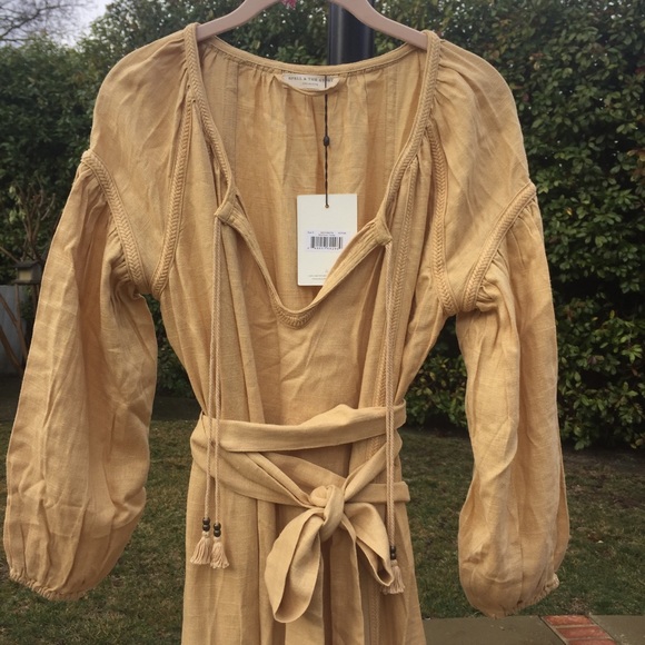 🌿 Spell Bella Gown Caramel • Size Small • NWT - Picture 7 of 10
